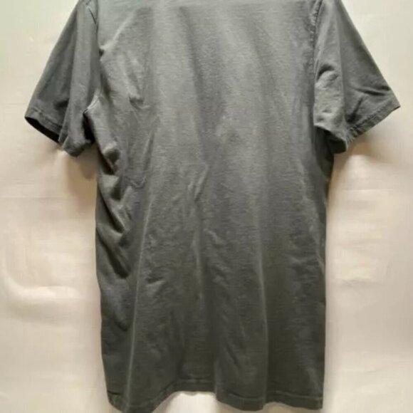 Under Armour UA Mountain Peaks T-Shirt Mens Medium Grey Cotton Blend Loose Fit - Picture 6 of 12